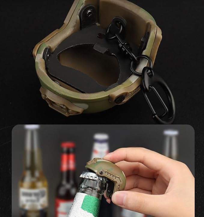 Mini Night Vision Sight Goggles NVG Shaped Keychain Key Ring Chain Creative Gift Collection Toy