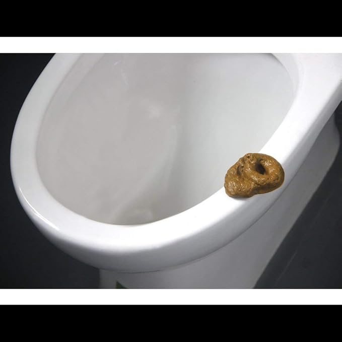 Fake Poop Prank Funny Poop Toys Gag Gift Realistic Mischief Novelty Toys for Joke Trick Halloween April Fool 's Day Party, Pack of 2
