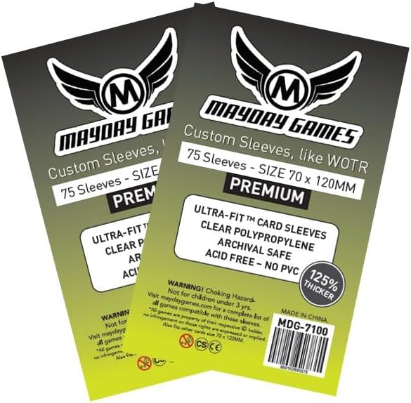 Mayday Games SpellBook -Premium Compatible Card Sleeve Bundle