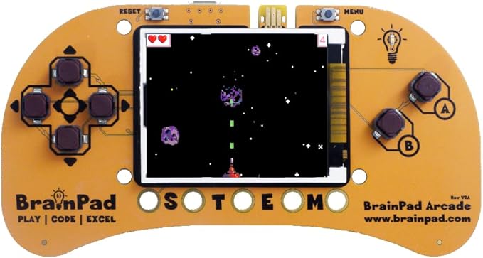 BrainPad Arcade, Create Games with Microsoft MakeCode Arcade, Using a Web Browser