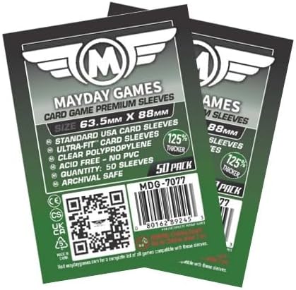 Mayday Games Dinosaur Island Game Accessory - Premium Card Sleeve Bundle