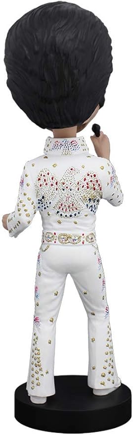 Royal Bobbles Elvis Presley Aloha from Hawaii Collectible Bobblehead Statue