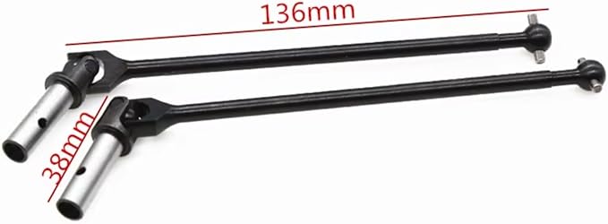 For Hobao MT Plus 94015 CNCt OP-0083N 1/8 Remote Control For Toys Monster Truck Racers RC Car Metal Parts For Universal Joint CVD Rc Models Accessories