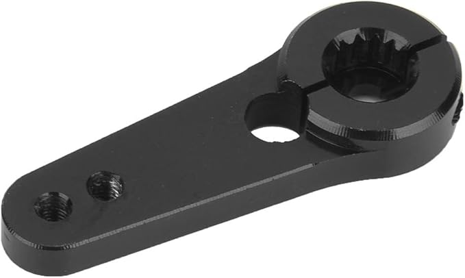 Acouto Aluminum Alloy Servo Horn 15T Arm 1/5 Truck - RC Half Arm Horn 44mm Part - Toys & GamesRemote & App Controlled Vehicles & /Remote & App Controlled Vehicle/Servos & /Servo Horns (Black)