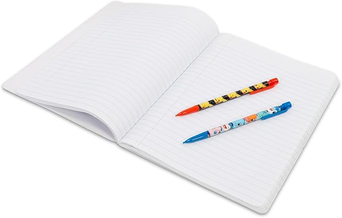 Pokemon Mechanical Pencils and Erasers Party Favors Bulk - 20 Pencils, 8 Erasers, Stickers Plus More | Pokemon Party Supplies for Kids, Boys, Girls