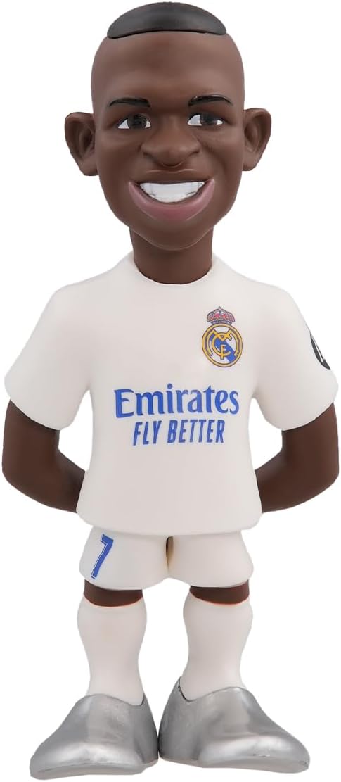 MINIX COLLECTIBLE FIGURINES - Sports Collectable 12 cm Figurine, Vinicius Junior - Real Madrid
