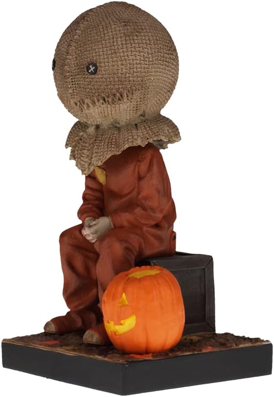 Royal Bobbles Trick 'R Treat Sam Sitting Collectible Bobblehead Statue