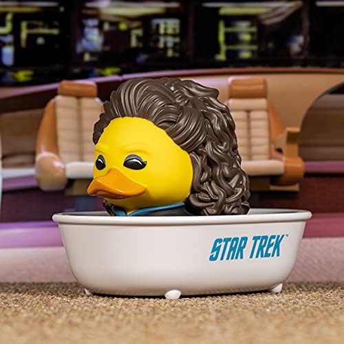 TUBBZ Deanna TROI Vinyl Rubber Duck Figure – Official Star Trek Merchandise – Sci-Fi TV, Movies & Video Games