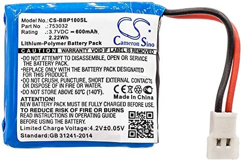 (2 Pack) XSP Battery for Bee-Bot Floor Robot, Programmable Children's Toy, Programmable Floor Robot PN 753032
