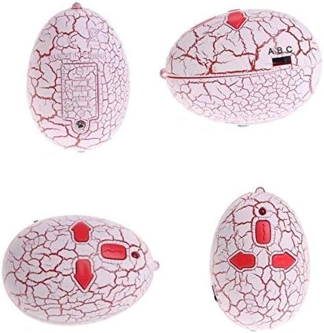 Liberty Imports 16 Inch Remote Control Rattle Snake Toy, Realistic Reptile Robot with Egg Shaped Infrared Receiver, RC Snake Prank Toy Ideal Gift for Kids or for Adults (White)