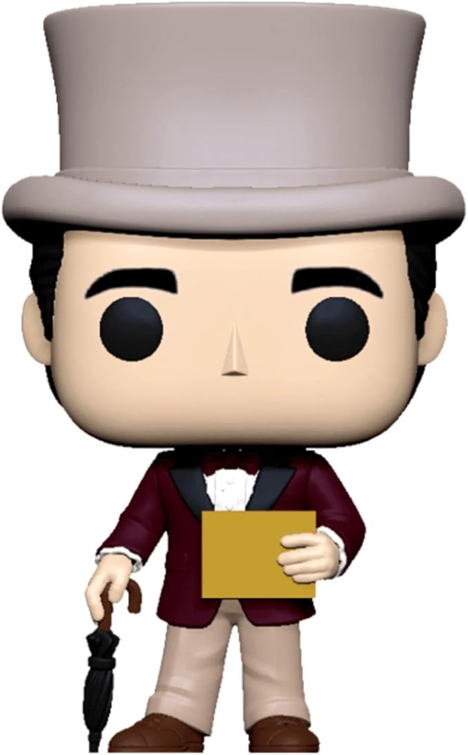 Funko The Office Michael Scott Golden Ticket Pop! Vinyl Collectible Toy Figure - Limited Edition Exclusive