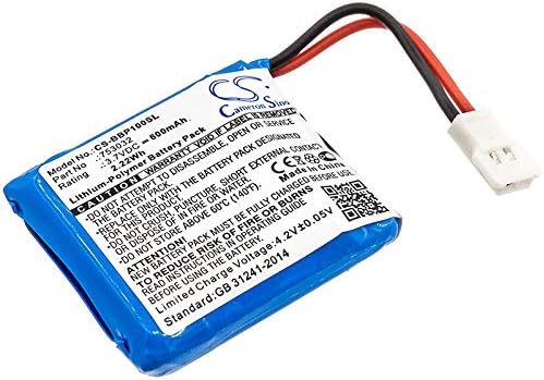 (5 Pack) XSP Battery for Bee-Bot Floor Robot, Programmable Children's Toy, Programmable Floor Robot PN 753032