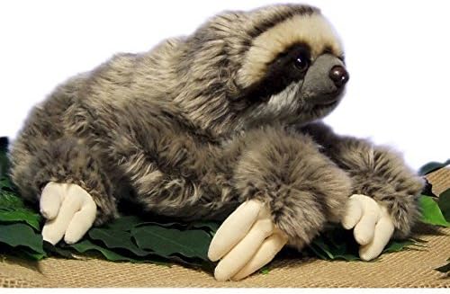 Very Soft Three Toed Sloth Plush Stuffed Animal Toy 12.5 inch