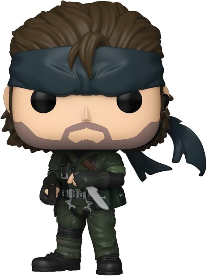 Funko Pop! Games: Metal Gear - Naked Solid Snake - Metal Gear Solid - Collectable Vinyl Figure - Gift Idea - Official Merchandise - Toys for Kids & Adults - Video Games Fans