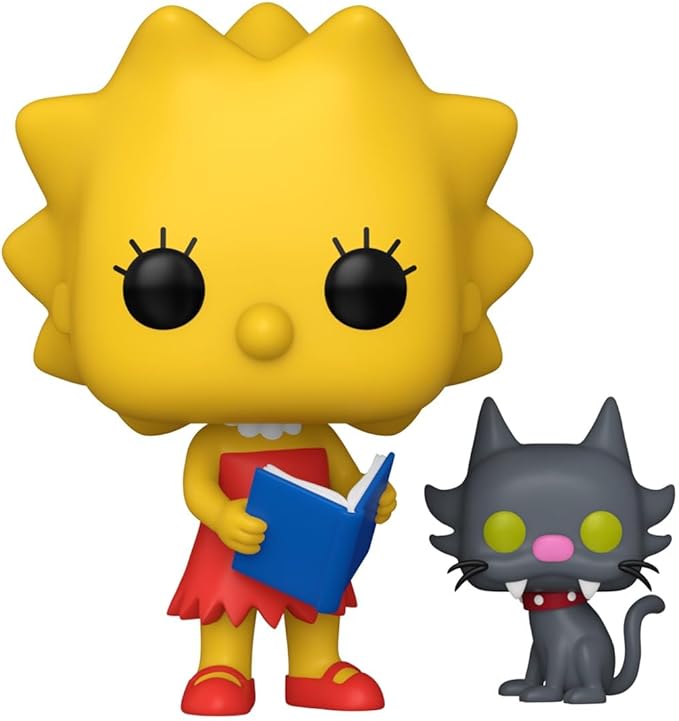 Funko Pop! & Buddy: The Simpsons - Lisa with Snowball II - Collectable Vinyl Figure - Gift Idea - Official Merchandise - Toys for Kids & Adults - TV Fans - Model Figure for Collectors