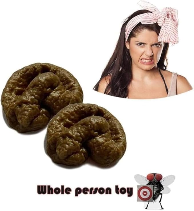Fake Poopy Toy, Brown Realistic Fake Poop, Novelty Floating Fake Poop Toys for April Fools' Day Prank, Perfect Gag Gift, Prank Gift, Poopy Games