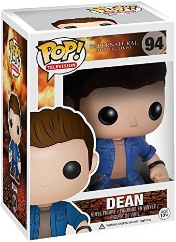 POP Supernatural - Dean Winchester Funko Vinyl Figure (Bundled with Compatible Box Protector Case), Multicolored, 3.75 inches