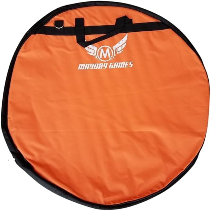 Mayday Games Orange Crokinole Board Carrying Case