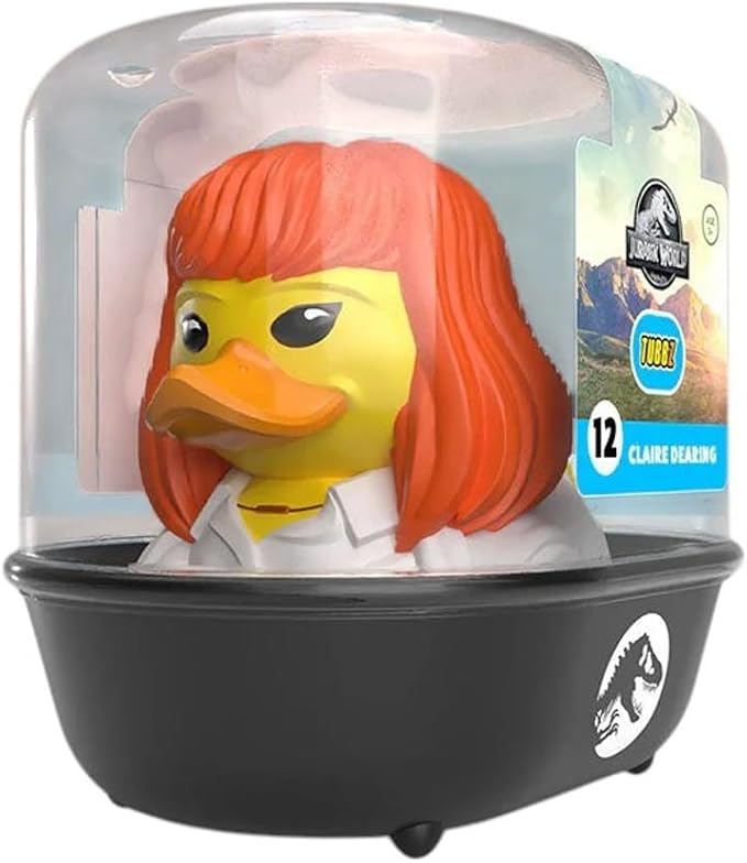TUBBZ First Edition: Jurassic World Rebirth - Claire Dearing Cosplaying Rubber Duck Vinyl Figure