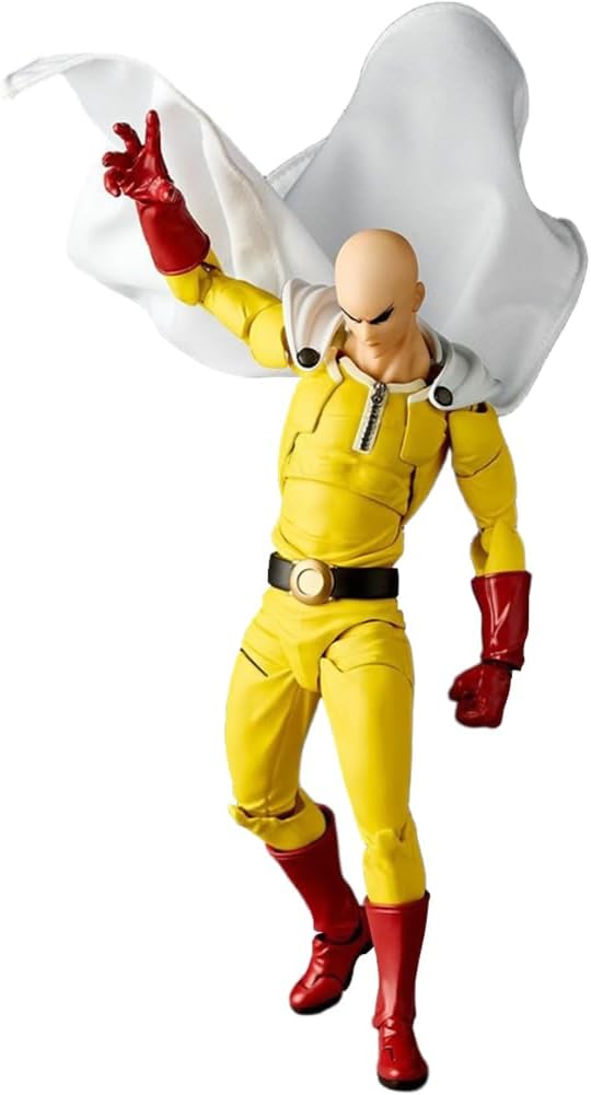 Saitam Action Figure Model - 15cm Anime Super Action Statue Saitam Figure, Articulated Joint Movable - PVC Handmade Collectible Xmas Gifts