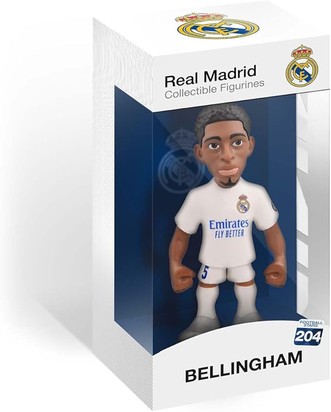 MINIX COLLECTIBLE FIGURINES - Sports Collectable 12 cm Figurine, Jude Bellingham-Real Madrid