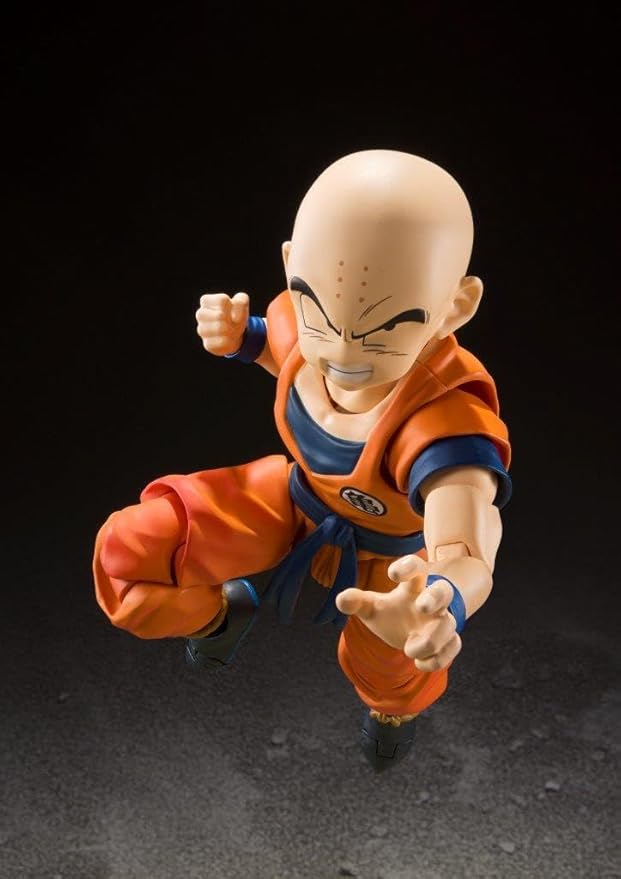 TAMASHII NATIONS - Dragon Ball Z - Krillin -Earth's Strongest Man- (Reissue) S.H.Figuarts Action Figure