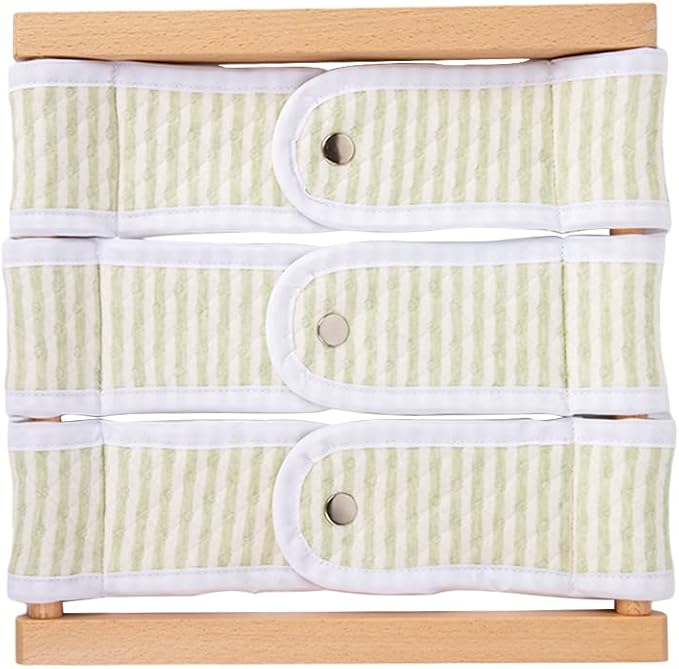 Montessori Wooden Toys for Dressing Learning Board Learning Basic Dressing Skills - Buttons, Snaps, Zippers, Belt Buckles Toys for 1 2 3 Year Old Toddlers Sensory Toy Gifts(Snapping Cloth)