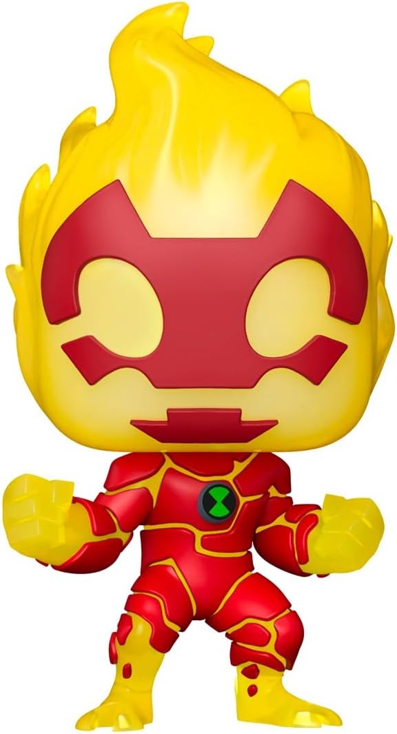 Funko Pop! TV: Ben 10 - Heatblast - Collectable Vinyl Figure - Gift Idea - Official Merchandise - Toys for Kids & Adults - Cartoon Fans - Model Figure for Collectors and Display