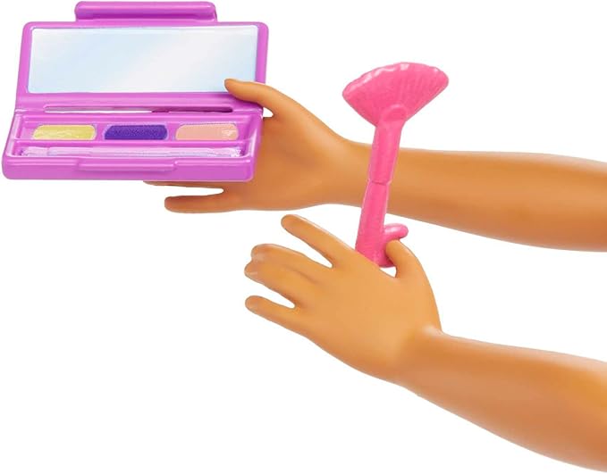 Barbie Doll & Accessories, Career Makeup Artist Doll with Palette and Brush