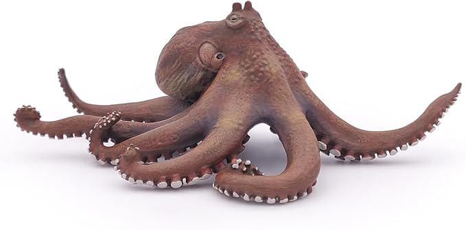 Papo - hand-painted - figurine - Marine Life - Octopus Figure-56013 - Collectible - For Children - Suitable for Boys and Girls - From 3 years old