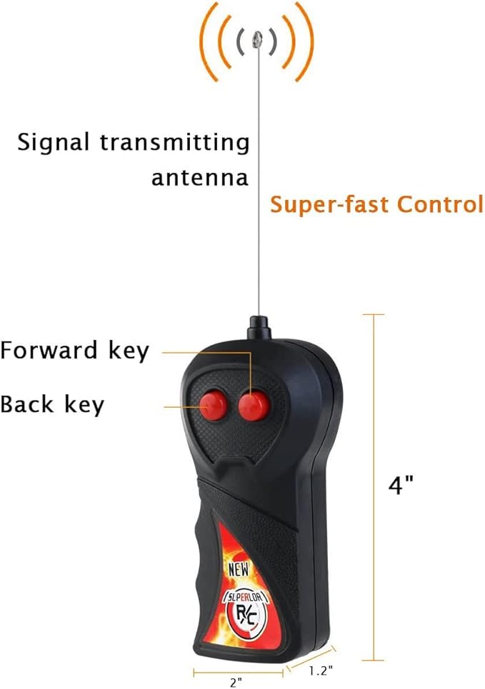 Greatstar Remote Control Rat Toy, Wireless Electronic Mouse, One Best Gift for Your Cats Dogs Pet Or Kids & Children Curious Love (Brown)