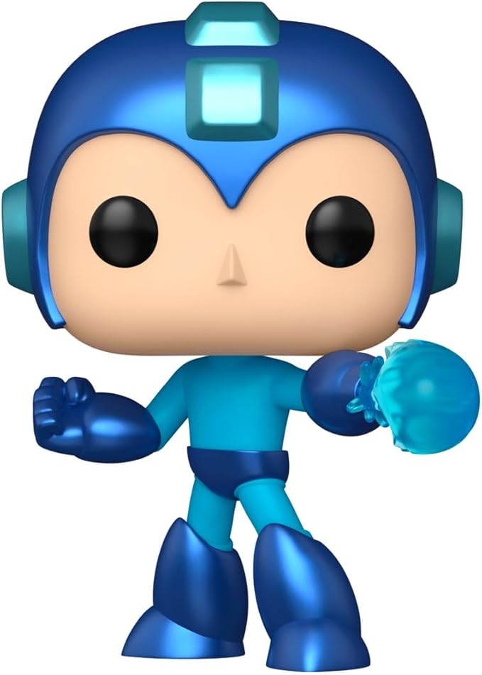 Funko Pop! Games: Fusion - Megaman - Mega Man - 1/6 Odds for Rare Chase Variant Fusion - Collectable Vinyl Figure - Gift Idea - Official Merchandise - Toys for Kids & Adults