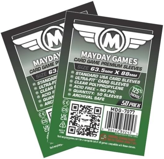 Mayday Games Reef Game Accessory - Premium Card Sleeve Bundle