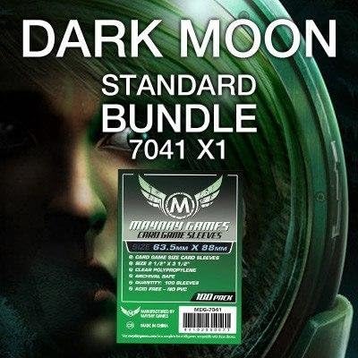 Mayday Games Dark Moon Game Accessory- Standard Card Sleeve Bundle