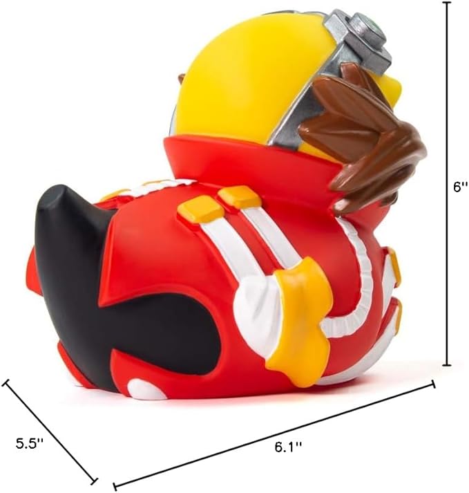 TUBBZ Sonic The Hedgehog Dr Eggman Collectable Duck Vinyl Figure - Official Sonic The Hedgehog Merchandise - TV Movies & Games