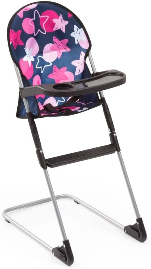 Bayer 9-in-1 Doll Accessory Set with Travel Bed & Highchair - Perfect Toy for Dolls - Includes Plate, Utensils, Play Mat and More