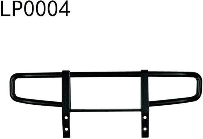 RC Spare Part For LDRC For LD-P06 For Unimog Metal Front And Rear Bumper For Chassis Armor 1/12 RC Truck Car Upgrade Parts Replacement Accessories(Front Upper Bumper 3)