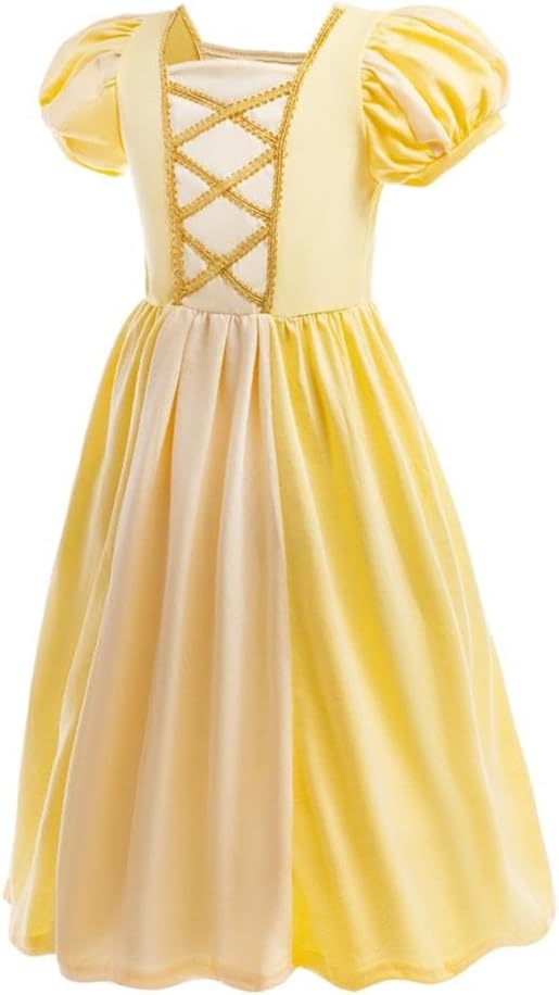 Dressy Daisy Toddler Little Girls Princess Dress Medieval Renaissance Outfit Accessories Everyday Casual Playwear Size 2-12