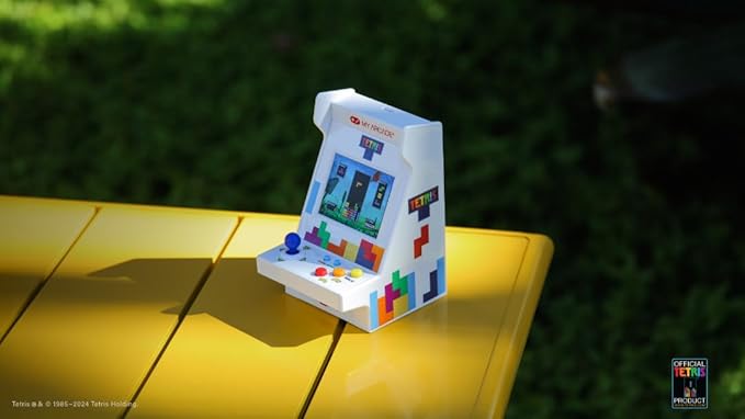 My Arcade Tetris Nano Player Pro: Retro Toys, Tiny Arcade Machine, 4.8" Mini Video Game