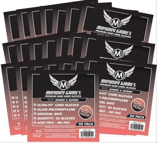 Mayday Games The 7th Citadel -Premium Compatible Card Sleeve Bundle