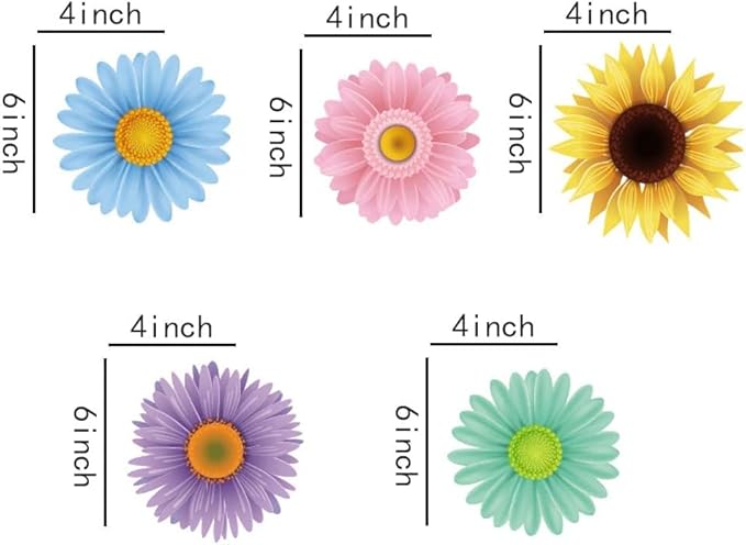 30Ct Spring Sun Flower Hanging Swirl Decorations,Themed Birthday,Party Supplies,Ceiling Decorations for Girls,Boys,Kids,Home,Classroom,Office,Baby Shower