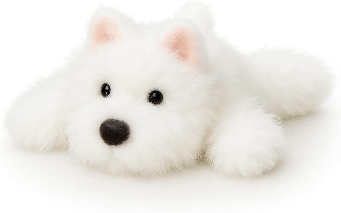 Adorable Westie Stuffed Animal Soft Plush Westie Dog Plush Toy Cute Birthday Gifts for Kids Adults