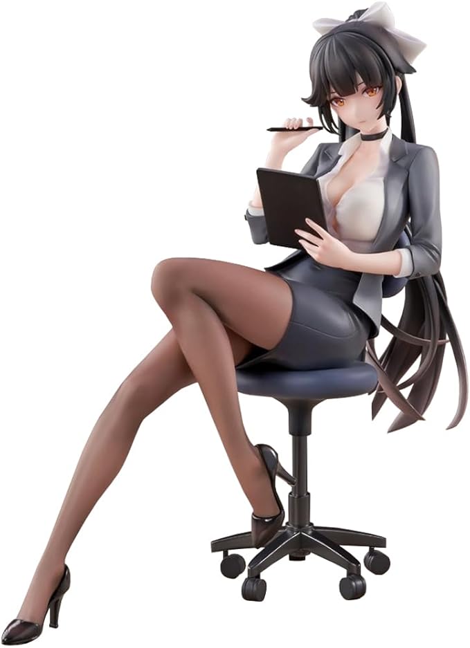 IJN Takao Figure Sitting Anime Girl Figurine Game Character Action Figures 18cm Collectibles IJN Takao Figurine Desktop Display
