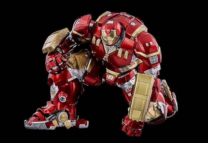 Infinity Saga DLX Iron Man Mark 44 Hulkbuster (DLX Iron Man Mark 44 Hulkbuster), 1/12 Scale, ABS, PVC, Zinc Alloy & Other Metal, Pre-Painted Action Figure for Resale