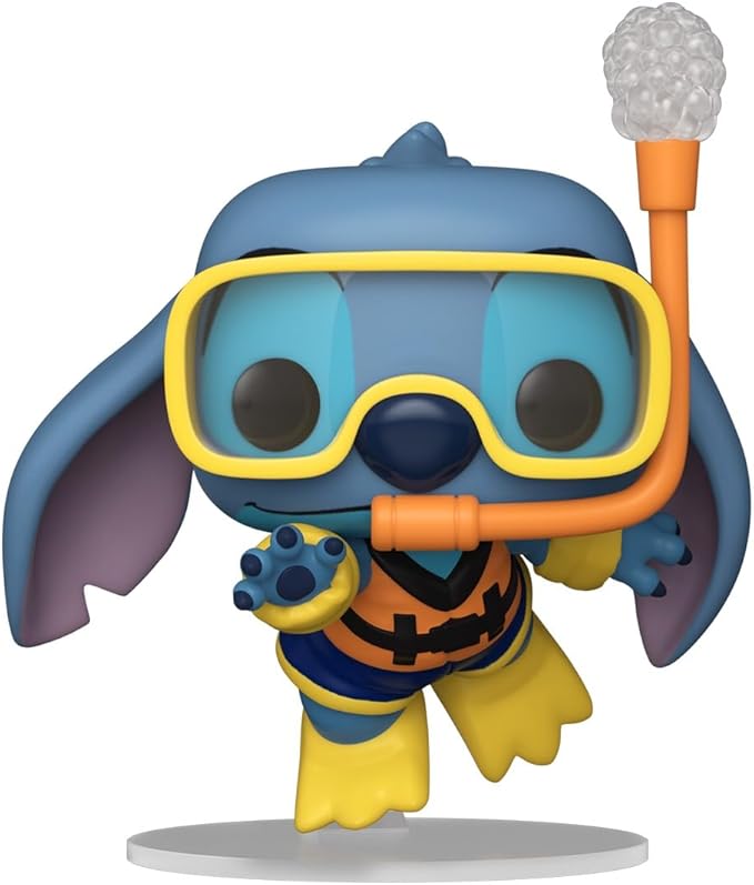Funko Pop! Disney: Lilo & Stitch - Snorkeling Stitch - Collectable Vinyl Figure - Gift Idea - Official Merchandise - Toys for Kids & Adults - Disney Fans - Model Figure for Collectors