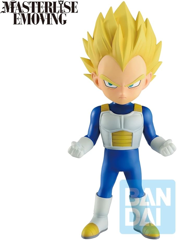 Ichibansho Figure - Dragon Ball DAIMA - Super Saiyan 2/Super Saiyan 3 Vegeta (mini) -Daima- Masterlise Collectible Statue