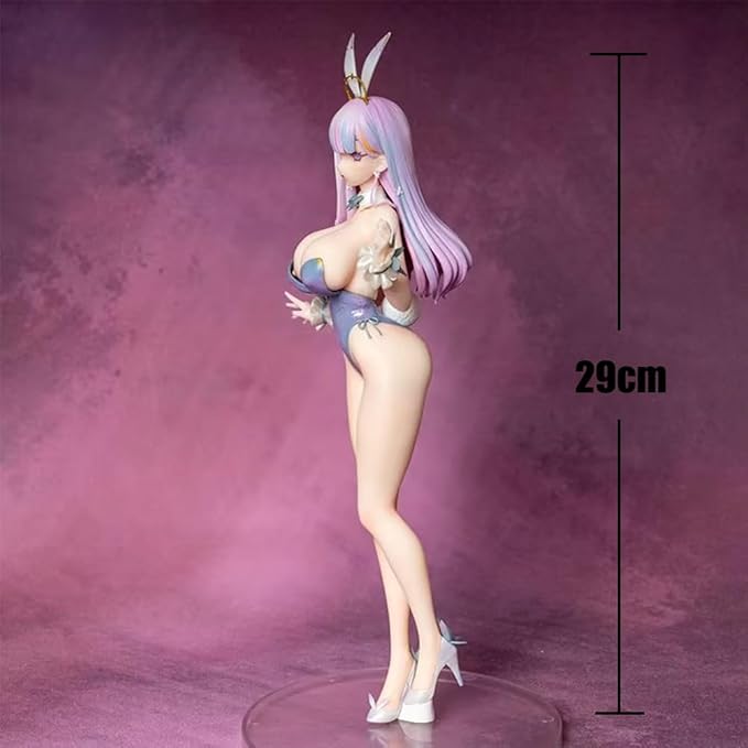 HMS Plymouth Figure Bunny Girl Figures 29cm Sitting Pose Anime Figurine Girl HMS Plymouth Action Figure Desktop Decoration Collectibles