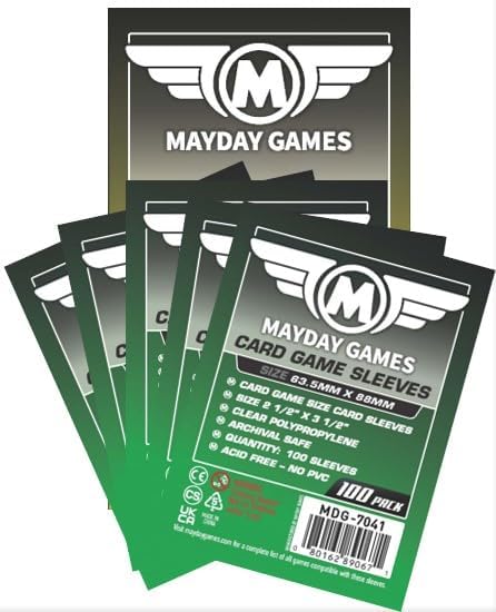 Mayday Games Arcs: Conflict and Collapse in The Reach + Leaders & Lore, and Blighted Reach -Standard Compatible Card Sleeve Bundle