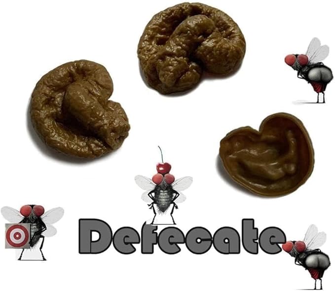 3Pcs Fake Poopy Games, Realistic Fake Poop, Novelty Floating Fake Poop Toys for April Fools' Day Prank, Perfect Gag Gift, Prank Gift, Gags and Practical Joke Games Novelty and Gag Toys（Brown）