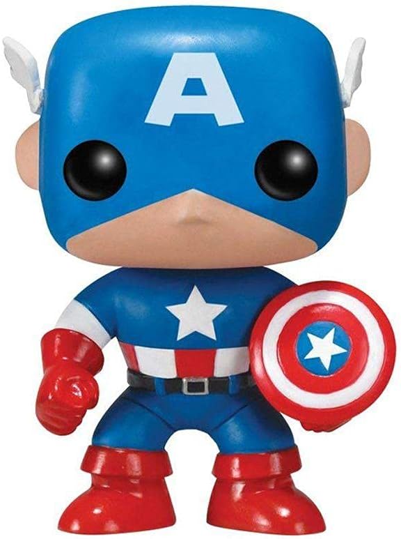 Captain America Marvel Pop! Vinyl Bobble Head
